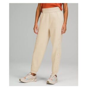 Lululemon braided detail high rise jogger